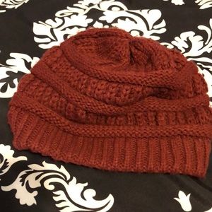 Knit toboggan